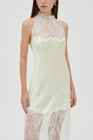 Lemonade Poetry Lace Drawn In Maxi