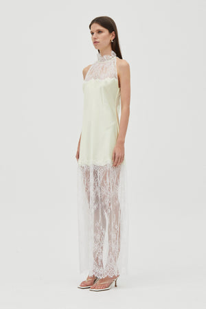 Lemonade Poetry Lace Drawn In Maxi
