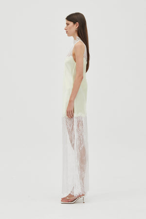 Lemonade Poetry Lace Drawn In Maxi
