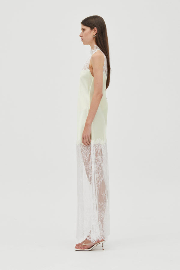 Lemonade Poetry Lace Drawn In Maxi