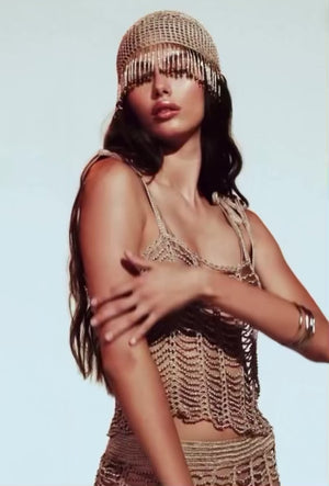 Sprinkle Hand-Crochet Head Accessory