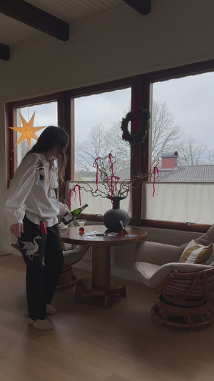 Mystic Appliquéd Cotton Blouse