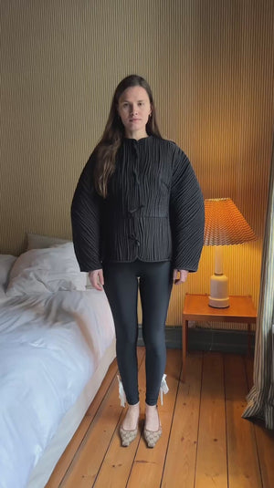 Lola Leggings with White Bow Detail