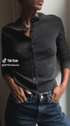 Charcoal Grey Brinn Cardigan
