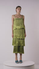Angelica Fringed Maxi Dress