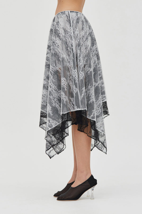 Day & Night Reflect Handkerchief Skirt