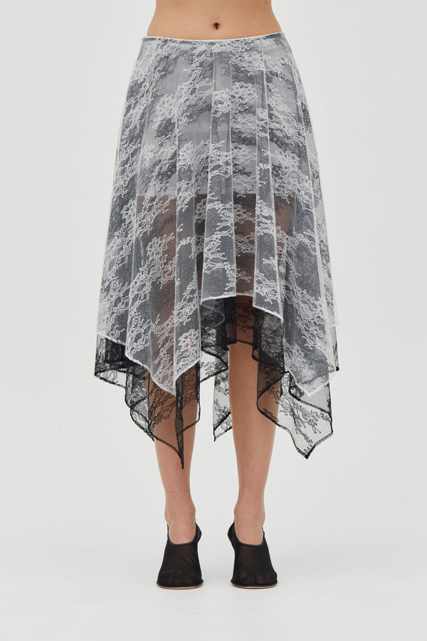Day & Night Reflect Handkerchief Skirt