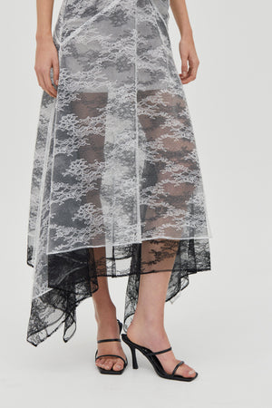 Day & Night Reflect Layered Lace Dress