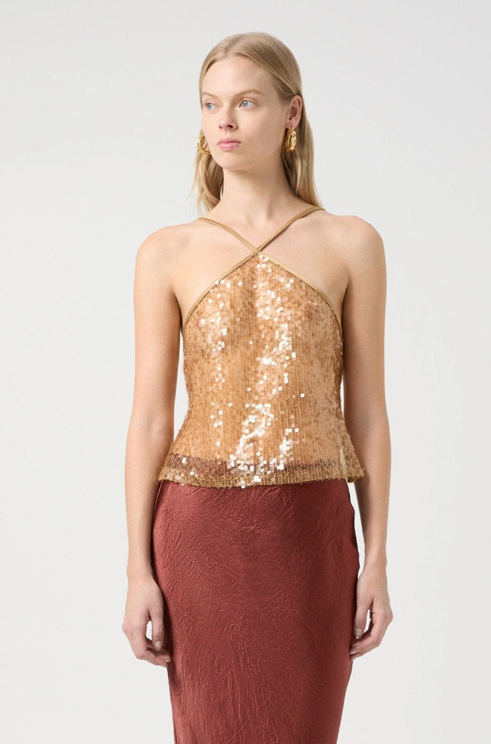 Reflection Sequin Top