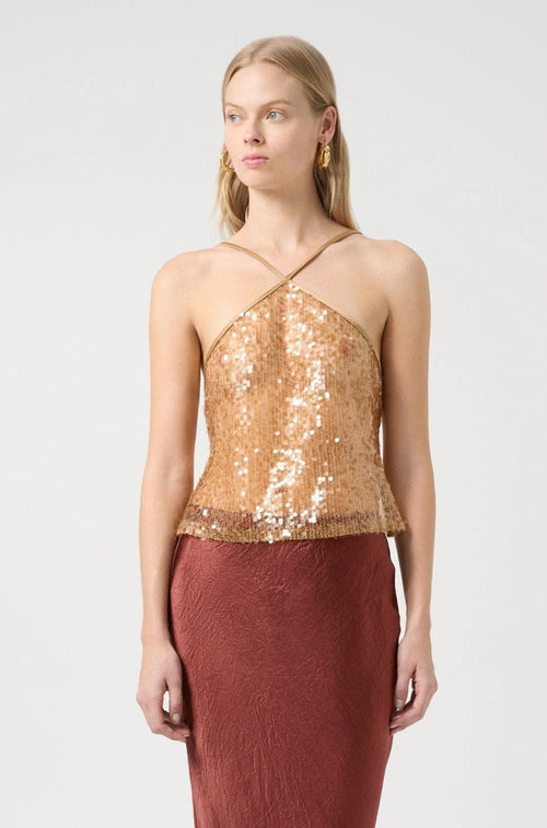 Reflection Sequin Top