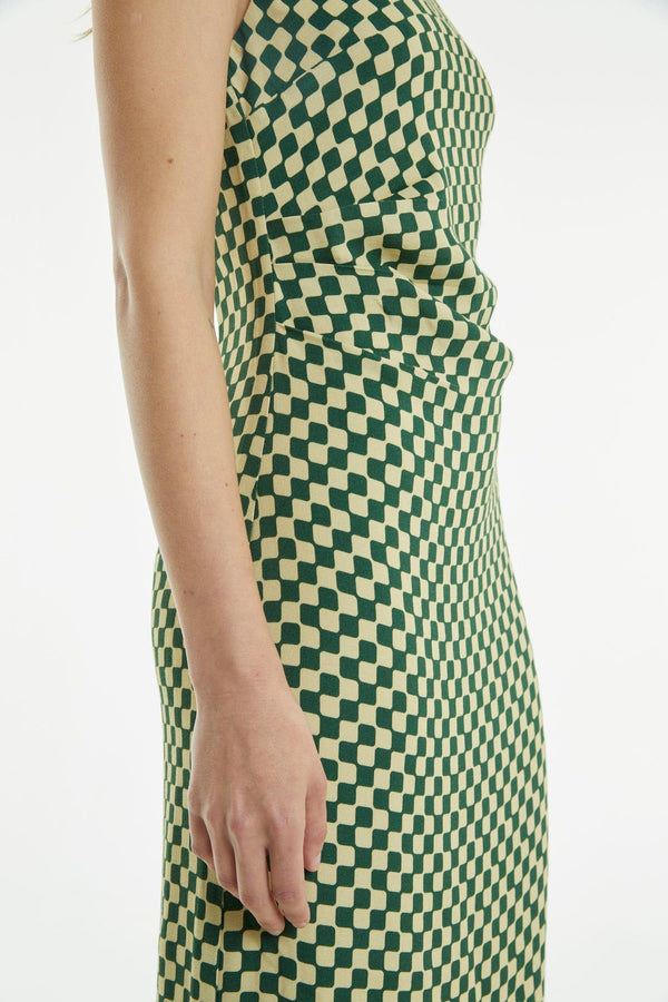 Retrospect Tuck Maxi Dress