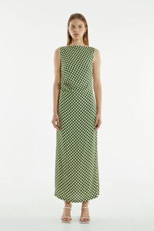 Retrospect Tuck Maxi Dress