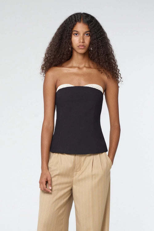 Sable Strapless Bodice