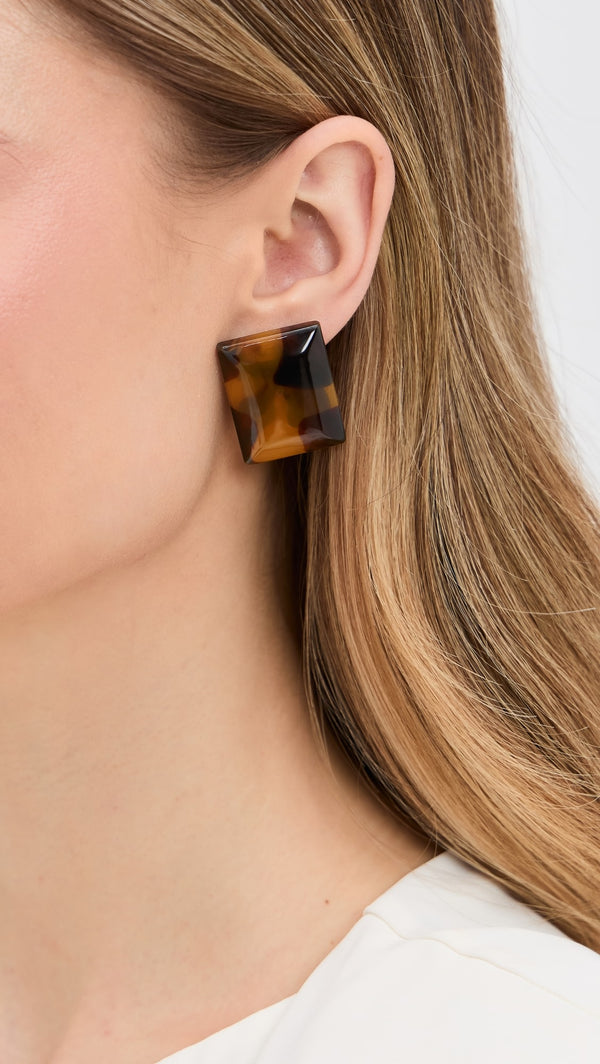 Brick Earrings
