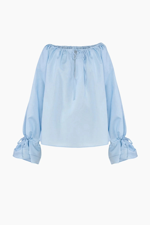 Blue Cha-Cha Lounge Blouse