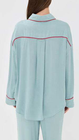 Dove Blue Pastelle Oversized Shirt