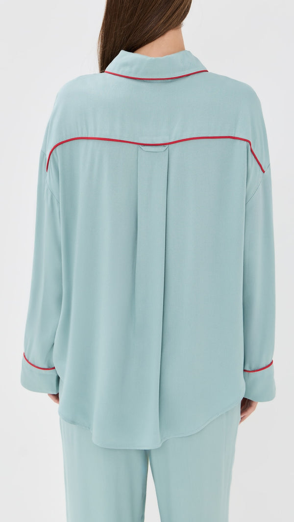 Dove Blue Pastelle Oversized Shirt
