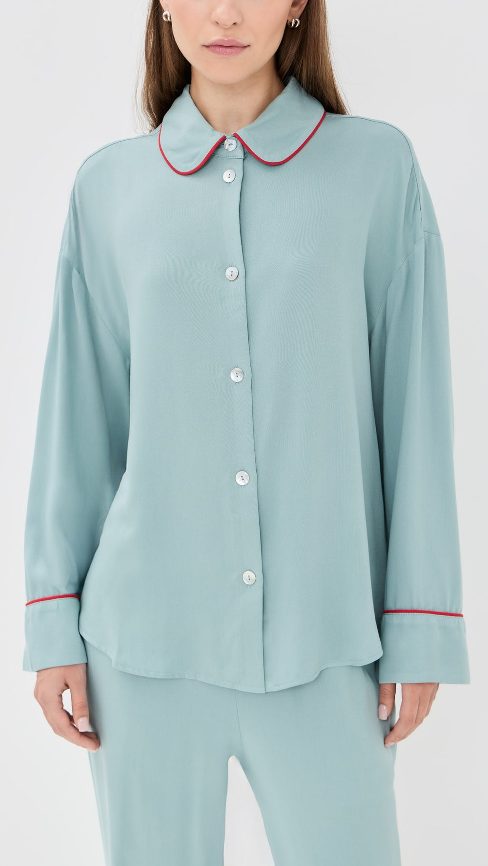 Dove Blue Pastelle Oversized Shirt