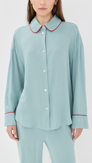 Dove Blue Pastelle Oversized Shirt
