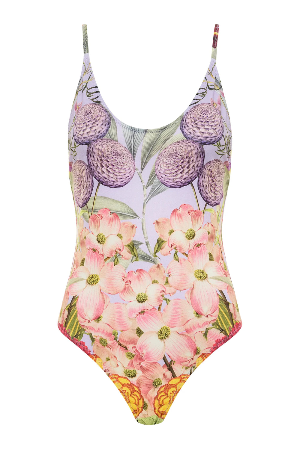 Floral Lilac Slip One Piece