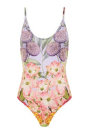 Floral Lilac Slip One Piece