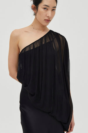 Inkwell Solstice One Shoulder Floor Length