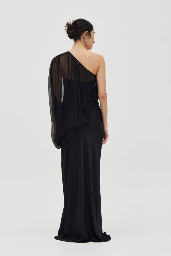 Inkwell Solstice One Shoulder Floor Length