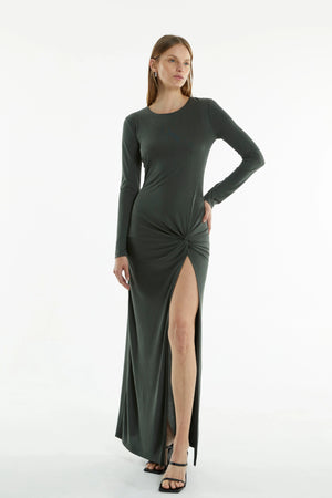 Turn Around Twist Maxi Dress