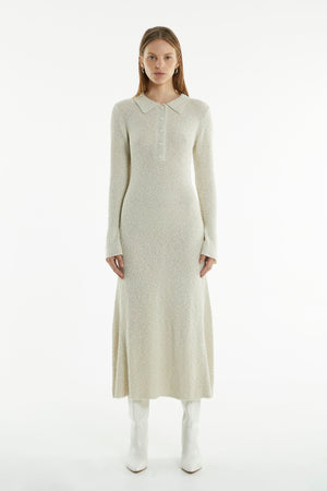 Unbound Knit Shirt Dress