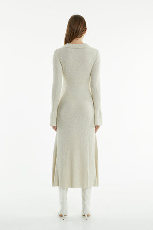 Unbound Knit Shirt Dress