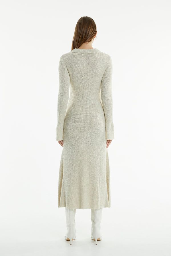 Unbound Knit Shirt Dress