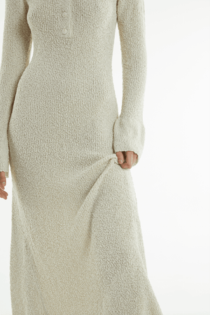 Unbound Knit Shirt Dress