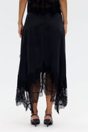 Ebony Visions Lace Hankerchief Skirt