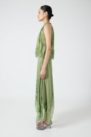 Sage Visions Lace Top