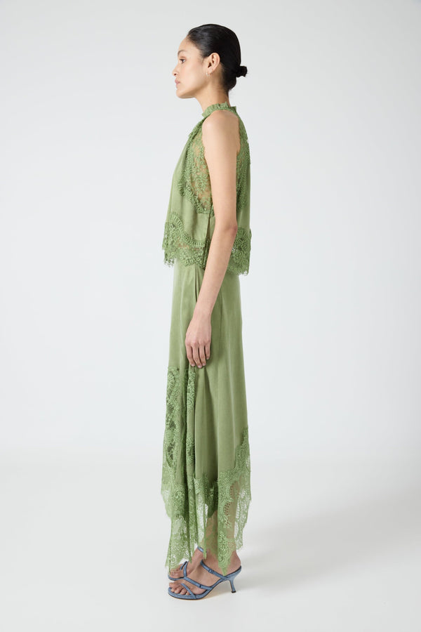 Sage Visions Lace Top