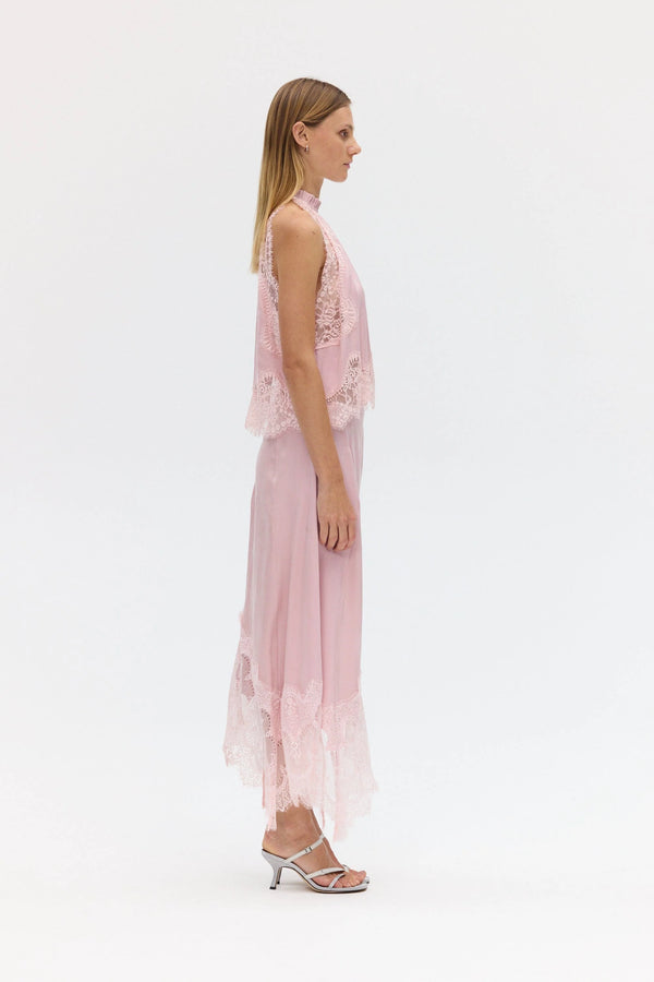 Rosé Visions Lace Top