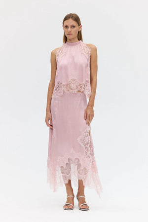 Rosé Visions Lace Top