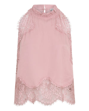 Rosé Visions Lace Top