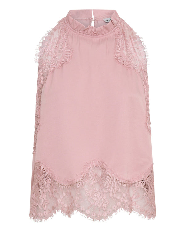 Rosé Visions Lace Top