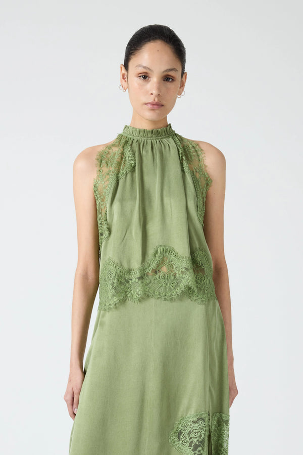 Sage Visions Lace Top